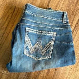 Like new Wrangler jeans: 11 X 34